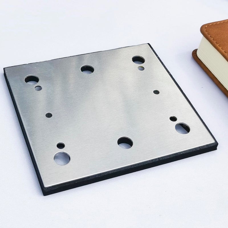 BAIDOON 1/4 Sheet Replacement Pad for BO4556 Sander, Compatible with BO4557 BO4558 BO4565, Square Sander Pad 158324-9-SPD17 (1 Pack) - Image 3